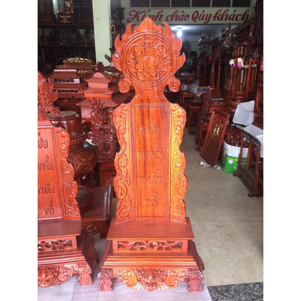 Bài vị thờ gỗ hương